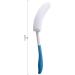 Anti-Slip Long Handle Bath Brush - Blue - 15.35 inches - Ideal for Adults, Elderly, and Maternal Care - Buy Online on GoSupps.com