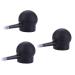 SKISUNO 3 Pcs Silicone Nozzle Balding Hair Pump Hair Building Fibers Spray Pump Fiber Tools Black