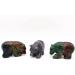 Natural Ocean Jasper Bear Crystal Stone Hand Carved Figure Bears Animals Decor Crystal Reiki Natural Stones and Minerals - Buy Online on GoSupps.com