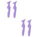 Beavorty 4 Pcs Silicone Beauty Ruler Eyeliner Pencil Eyeliner Stencils Eyeshadow Guide Stencils Safety Mask