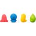 SUPVOX Silicone Toothbrush Head Covers - Travel Case & Protector | Portable 4 Pack for Home & Travel - Buy Online on GoSupps.com