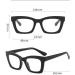 Buy Anti Blue Light Blocking Clear Vision TR Frame Reading Glasses - 2.00 C3 for Enhanced Eye Comfort | International Shipping - Buy Online on GoSupps.com