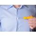 Button Aid Dressing Tool with Plastic Handle Easy Button Hook in Yellow | International Shipping Available - Buy Online on GoSupps.com