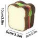 Sandwich Sponge Fun Toast Shape Dish-Washing Sponges Cute Deep Cleaning Thickened Scrub Kitchen Sponges (Sandwich 2) (2 Sandwich) 2 Sandwich - Buy Online on GoSupps.com