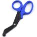 Ausla Bandage Scissors Bandage Scissors Stainless Steel and PP Plastic Multi-Purpose Scissors for Home Emergencies Medical First Aid (Blue)