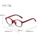 Buy Ade Wu Children's Anti-Blue Light Glasses | TR90 Round Frame for Boys & Girls | Dark Red | Protect Your Kids' Eyes - Buy Online on GoSupps.com