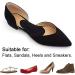 Dr. Foot Gel Arch Support Shoe Inserts - 3 Pairs for Flat Feet & Plantar Fasciitis Relief in 3 Colors - Buy Online on GoSupps.com