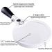 Magnifier Large LED Handheld Magnifying Glass with Light Best Jumbo Size Illuminated Reading Magnifier for Reading - Buy Online on GoSupps.com