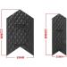 MUQZI 5 Pack Bike Frame Guard - Silicone Chainstay Protector for Mountain, BMX, Road Bikes - Small Black (Pack of 5) - Buy Online on GoSupps.com