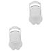 NOLITOY 2pcs Electric Eyelash Curler Rechargeable Heater Portable Eyelash Curler Heated Curler Lash Curling Device Eyelash Tool Eye Lash Heater Power Tool Battery Portable Abs White