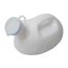 2000ML Portable Urinal- Plastic Male Urine Bottle Collector for Camping Car Travel Toilet White Happy