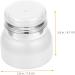 FRCOLOR Cream Lotion Dispenser Press-type Container Lotion Container Cream Holder Acrylic Bottle for Cream Leak-proof Cream Jars Acrylic Acid Travel Multifunction Bottled - Buy Online on GoSupps.com