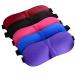 Adjustable 3D Contoured Eye Masks for Sleeping Light Block Shift Work Naps Night Blindfold Eyeshade for Men and Women Full Night's Sleep Soft Contoured Sleep Mask Colors Any Color Pink