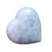 Natural Polished Blue Celestite Heart Crystal Love Specimen Stone Collection