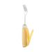 Disabled Fork Utensil Tablewares Food Aid Eating Anti Fall Cooking Utensil Anti Spill Utensil Home Tableware Anti Fall for Anti Falling Flatware Chests (Fork)