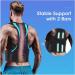 Adjustable Back Brace for Men & Women - XL Size | Relieve Back & Neck Pain | Posture Corrector & Support - Buy Online on GoSupps.com
