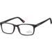 Montana reading glasses MR73 Unisex rectangular black strength +3.50