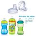 Nuby Sippy Gripper Cup Replacement Spouts - 6 Count 6 Count (Pack of 1) - Buy Online on GoSupps.com