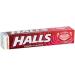 Halls Cherry Menthol Action Sugar Free Cough Sweets 32g (Pack of 5 Bars) Soothing Sore Throat Relief - Buy Online on GoSupps.com
