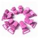10pcs Colorful Baby Pacifier Clips - Aestm Plastic Soother Holders for Infants & Children - Buy Online on GoSupps.com