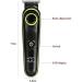 USB Rechargeable Hair Clippers | Cordless Hair & Beard Trimmer Kit with Waterproof Blades - International Shipping - Buy Online on GoSupps.com