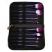 Portable Makeup Brush Set - Soft Travel Brushes for Eye Shadow Foundation Blush & More | International Shipping Available - Buy Online on GoSupps.com