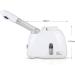 Face Humidifier Steamer Nano Ionic Face Steamer Facial SPA Professional Face Sauna with Hot Mist Moisturizing Sprayer Moisturizing Cleansing Pores White - Buy Online on GoSupps.com