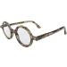 LONDON MOLE Round Reading Glasses - Stylish Men's Women's Unisex Cool Readers, Grey Tortoiseshell 2.0x - Buy Online on GoSupps.com
