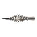 Rhinestone Crocodile Alligator Hair Clip for Women | White DIY Accessories Hairpin - Shop Internationally! - Buy Online on GoSupps.com