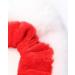 Christmas Santa Hair Scrunchie Hair Tie Red and White Furry Santa Hairband - Buy Online on GoSupps.com