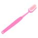 Foytoki toothbrush ornament decorative toothbrush giant toothbrush toys made of plastic large toothbrush decoration toothbrush support string party decoration ABS accessories halloween pink 1 piece (1 Pack)
