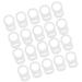 Tiuimk Transparent Silicone Pacifier Ring | Prevents Pacifier from Falling | Safe & Stylish Design for Babies - Buy Online on GoSupps.com