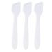 3pcs Facial Cream Mask Spatula Set Professional Multipurpose Beauty Skin Care Plastic Cosmetic Spatula Applicator for Applying Face Creams Eye Creams Body Lotions