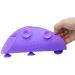 Small Purple Silicone Makeup Brush Cleaner with Strong Suctions - Multiple Rugged Patterns - Buy Online on GoSupps.com