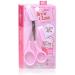Precision Eyebrow Trimmer Comb and Shear Scissor Set - Grooming Beauty Tools (Pink) | Includes Free Eyebrow Comb - Buy Online on GoSupps.com