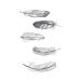 SanerLian Dream Catcher Temporary Tattoo Sticker Set of 12 (SF134) | Feather Wings Design | Waterproof | Shoulder Back Arm Hand | Men Women Adult | 10.5X6cm - Buy Online on GoSupps.com