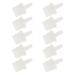 100pcs Glue Bottle Stopper Eyelash Glue Plugs Eyelash Extension Glue Plugs Eyelash Glue Tips Lash Extension Glue Tips Glue Bottle Plugs Lash Glue Replacement Caps Lash Bottle Plug White 2