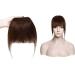 Clip in Fringe Human Hair #4 Medium Brown (25g) - Buy Online on GoSupps.com