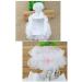 Delifur Dog White Wedding Dress Princess Fashion Skirt for Small Medium Dogs & Cats (L) - Buy Online on GoSupps.com