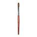 Rolabling Nail Brush Kolinsky Sable Acrylic Nail Art Brush Professional Red Wooden Nail Brush (14) 14#