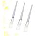 Makeup Brush Brush Eyebrow Brush White Brush Baking Brush Silicone Eyebrow Stamp Brush Mud Applicator Brush Applicator Brush Face Set of 9 - Buy Online on GoSupps.com