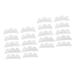 20 Pairs Eyelash Spacer Eyelash Silicone Pads Lash Lift Pads Silicone Eyelash Perming Rod Lash Lift Kit Lash Lift Tool Silicone Lash Lift Rods Eyelash Beauty Tool Eyelash Lift Rods