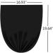 Gloreen Small Trash Bag 10L Black Leakproof Wastebasket Trash/Gabbage Can Liners (6 Roll 150Counts) - Buy Online on GoSupps.com