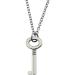 Mumaya Women's Chocker Necklace with Lock Pendant Stainless Steel Chain Necklace Lock Key Pendant Pendant Necklace Couple Padlock Necklace - Buy Online on GoSupps.com