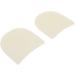 Transparent Wear-Resistant Shoe Sole Protection | Comfortable Walking | 2 Pairs Rubber Heel Pads for Replacement - Buy Online on GoSupps.com