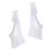 1 Pair Socks Separators Pain White Bunions Comfortable Bone Spreader Overlap Foot for Orthopedic Appliance Guard Protector Breathable Splint Care Toe Anti-Pain White 13X7CM