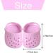 2 Pcs Pet Dog Crocs Breathable Summer Dog Shoes Comfortable Rubber Dog Sandals with Anti-Slip Sole for Puppy Small Dog Pet Festival Photo Shooting - Buy Online on GoSupps.com