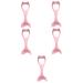 DOITOOL 5pcs Eyeliner Auxiliary Artifact Eyeliner Pencil Eyeliner Drawing Aid Make up Aid Tools Double Head 15X4.5CMx5pcs Pinkx5pcs