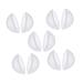 Adhesive Arch Pad 5 Pairs Arch Support for Sandals Arch Pads for Adhesive Arch Pads Clear for Women Heel Arch Inserts Women Insoles for Shoes Durable Sleeve Miss Arch of Foot