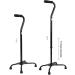 Soft Foam Offset Grip Walking Stick Telescopic Walking Stick Lightweight Portable Height Adjustable Crutch Balancing Mobility Aid for Senior Men and Women Bathing in Sunlight - Buy Online on GoSupps.com